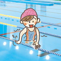 水泳・スポーツ教室に参加する
